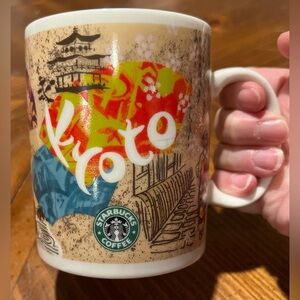 Starbucks Coffee Mug 16 oz Kyoto 2010 Made in Japan Gotochi Limited Edition
